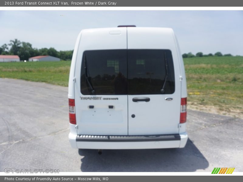 Frozen White / Dark Gray 2013 Ford Transit Connect XLT Van