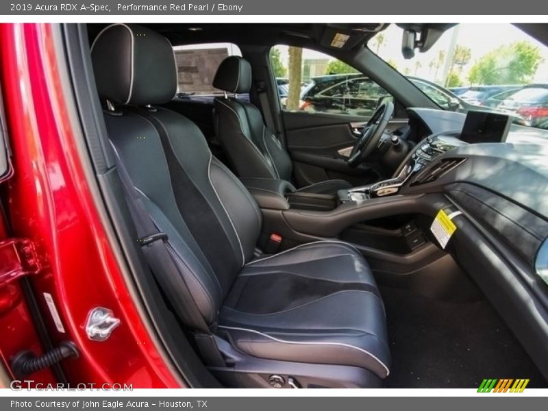 Front Seat of 2019 RDX A-Spec