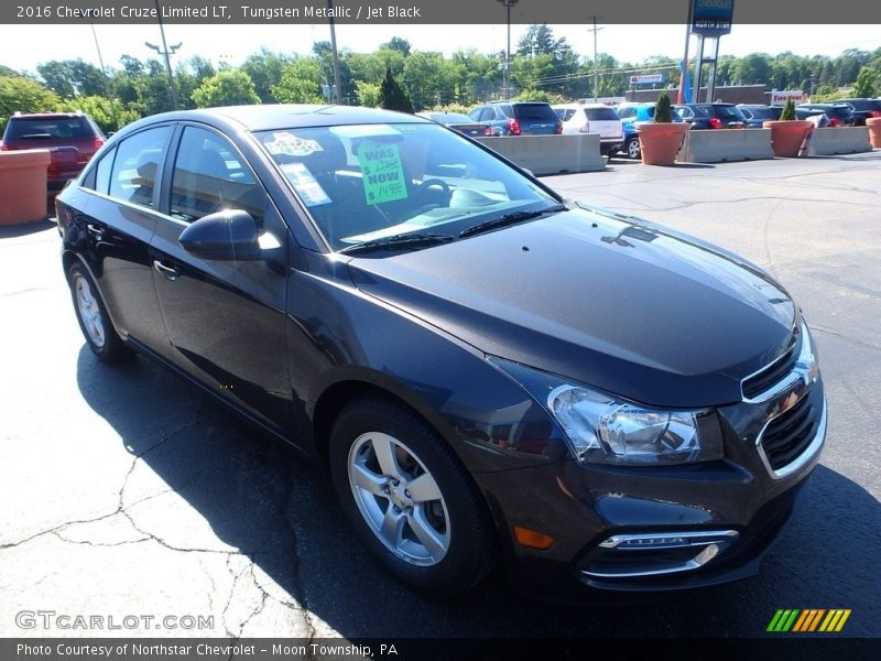 Tungsten Metallic / Jet Black 2016 Chevrolet Cruze Limited LT