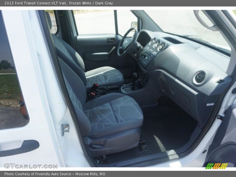 Frozen White / Dark Gray 2013 Ford Transit Connect XLT Van