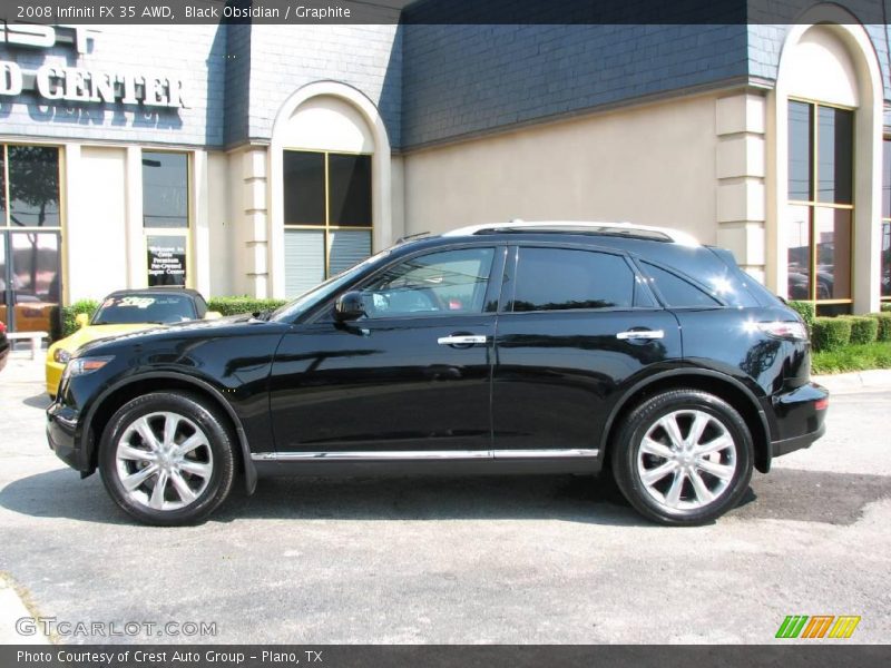 Black Obsidian / Graphite 2008 Infiniti FX 35 AWD