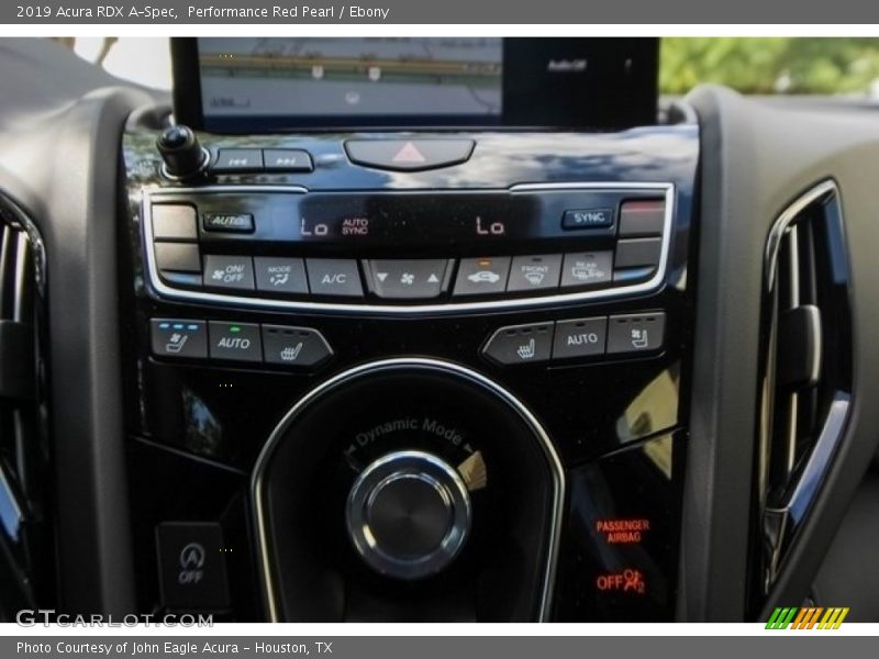 Performance Red Pearl / Ebony 2019 Acura RDX A-Spec