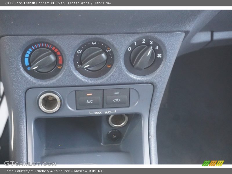 Frozen White / Dark Gray 2013 Ford Transit Connect XLT Van