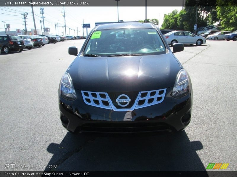 Super Black / Black 2015 Nissan Rogue Select S