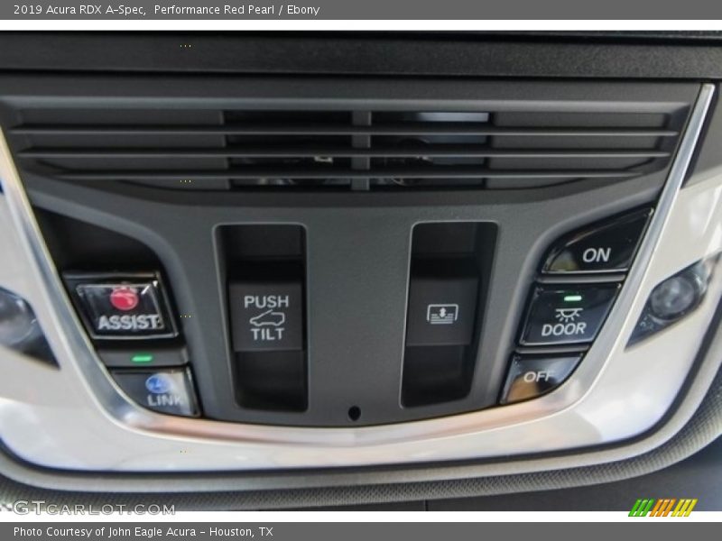 Controls of 2019 RDX A-Spec