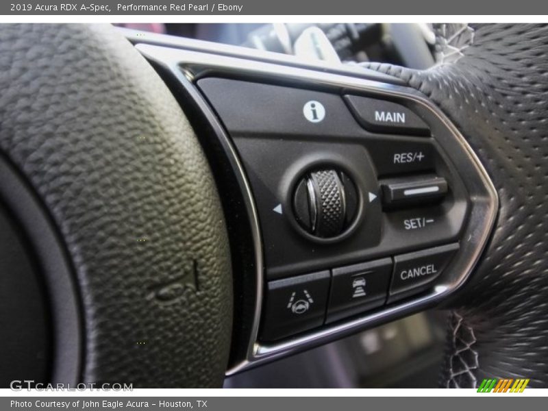 Controls of 2019 RDX A-Spec