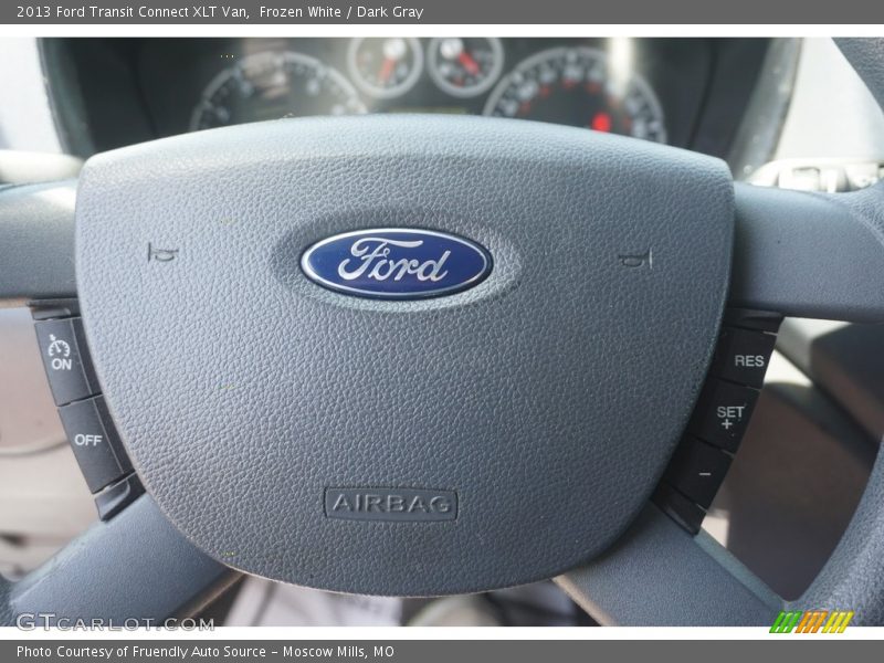 Frozen White / Dark Gray 2013 Ford Transit Connect XLT Van