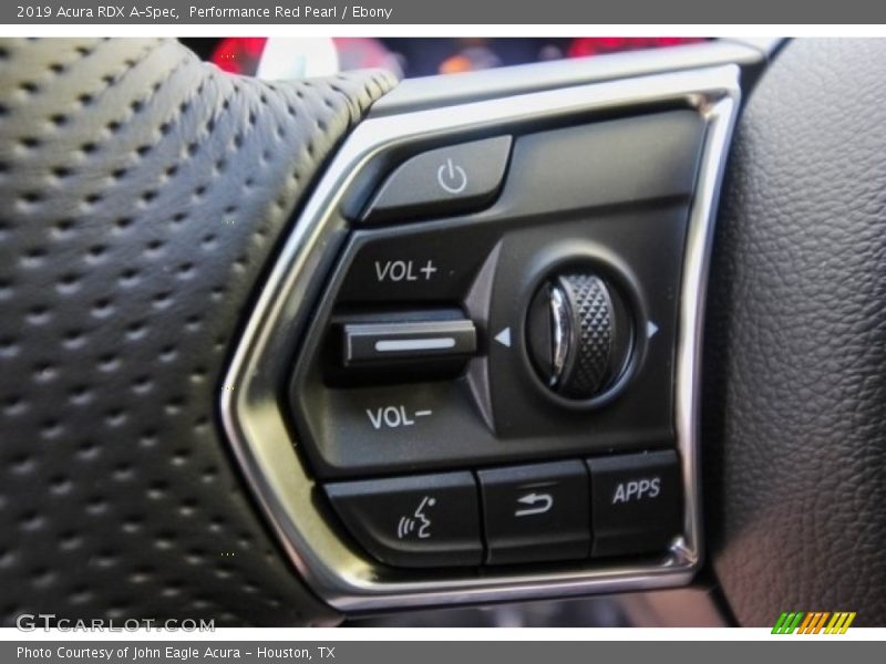 Controls of 2019 RDX A-Spec