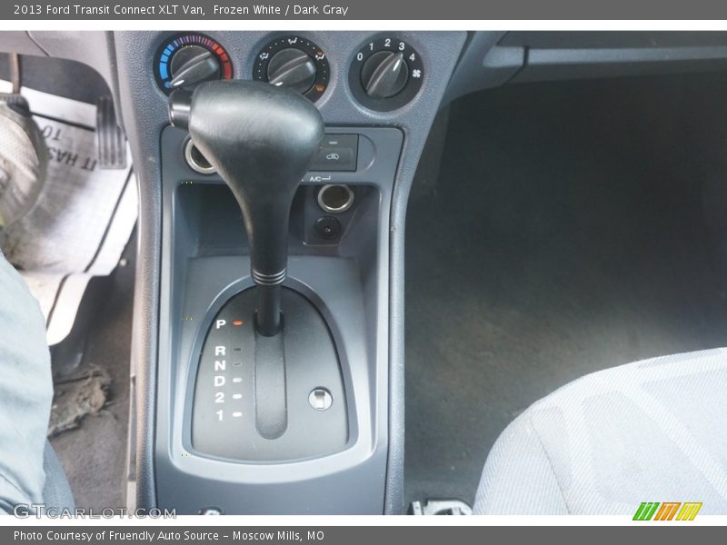 Frozen White / Dark Gray 2013 Ford Transit Connect XLT Van
