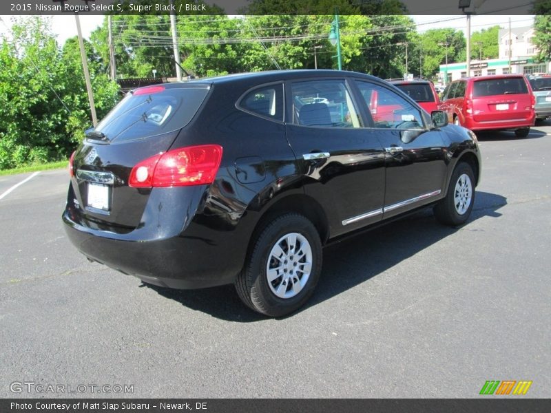 Super Black / Black 2015 Nissan Rogue Select S