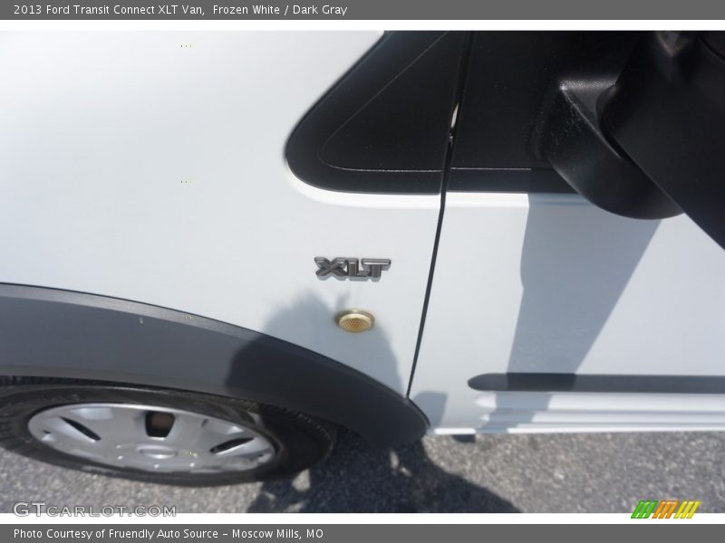 Frozen White / Dark Gray 2013 Ford Transit Connect XLT Van