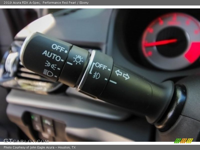 Controls of 2019 RDX A-Spec