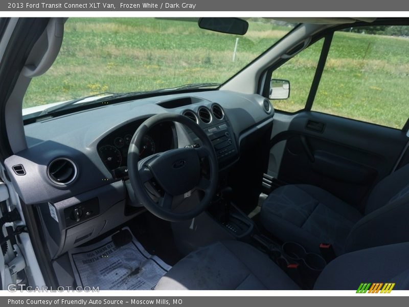Frozen White / Dark Gray 2013 Ford Transit Connect XLT Van