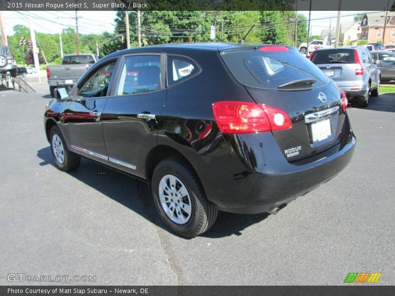 Super Black / Black 2015 Nissan Rogue Select S