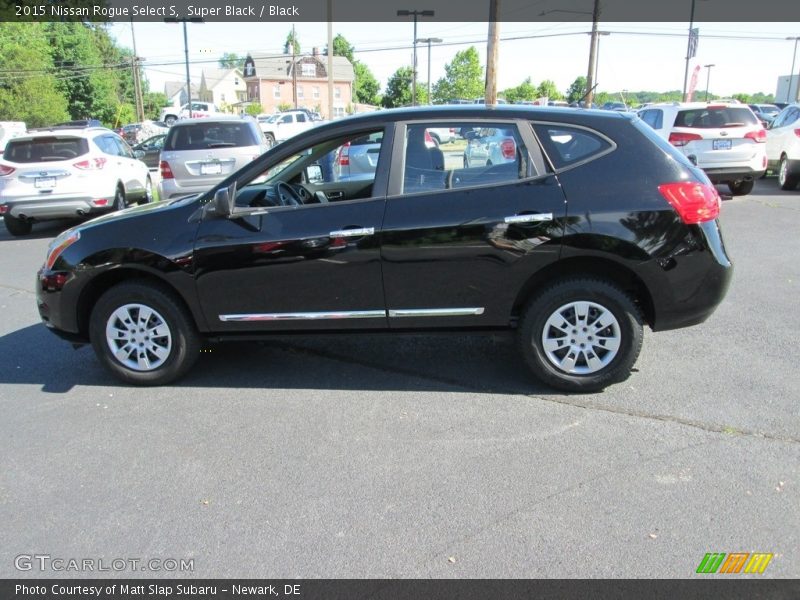 Super Black / Black 2015 Nissan Rogue Select S
