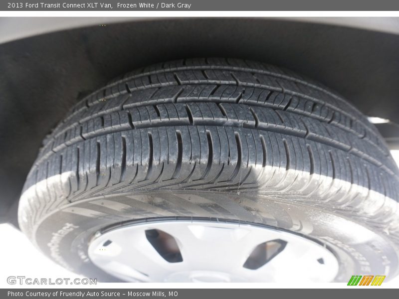 Frozen White / Dark Gray 2013 Ford Transit Connect XLT Van