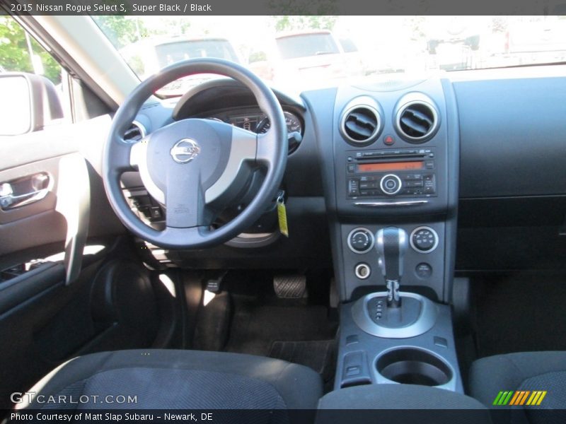 Super Black / Black 2015 Nissan Rogue Select S