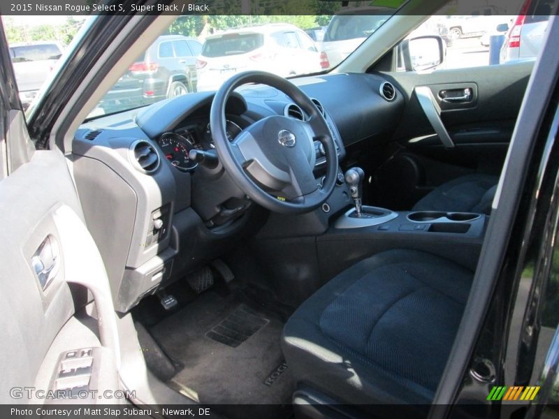 Super Black / Black 2015 Nissan Rogue Select S
