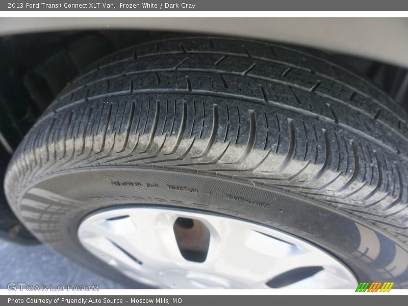 Frozen White / Dark Gray 2013 Ford Transit Connect XLT Van
