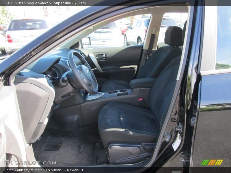 Super Black / Black 2015 Nissan Rogue Select S