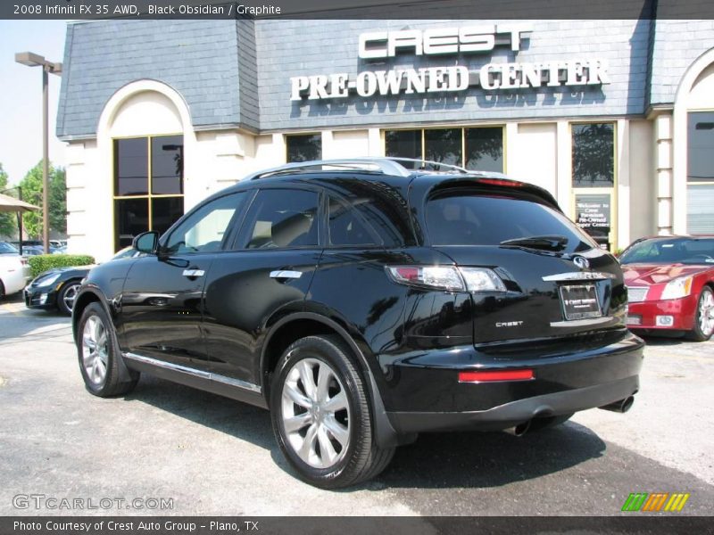 Black Obsidian / Graphite 2008 Infiniti FX 35 AWD