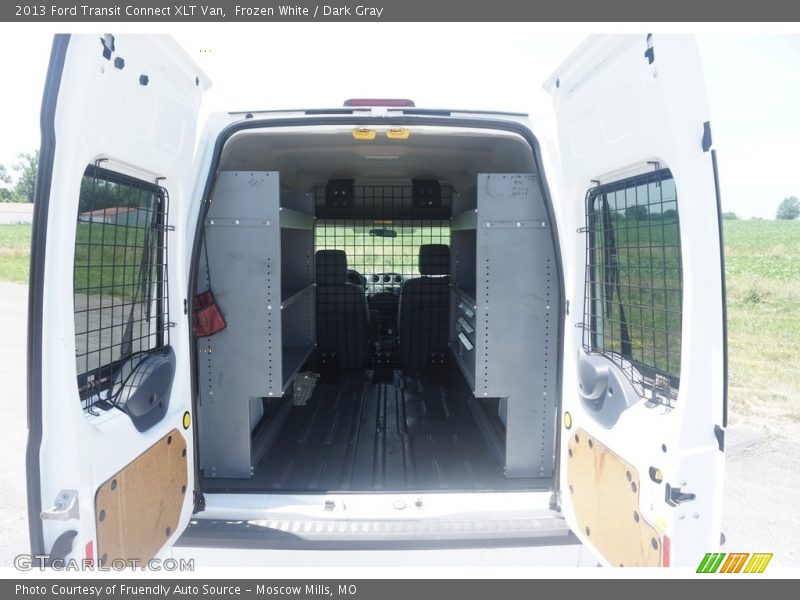 Frozen White / Dark Gray 2013 Ford Transit Connect XLT Van