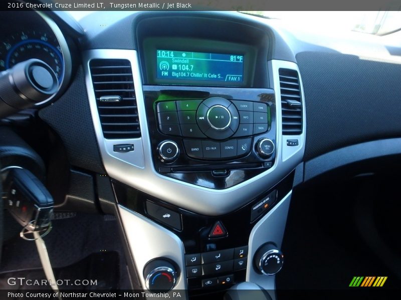 Tungsten Metallic / Jet Black 2016 Chevrolet Cruze Limited LT