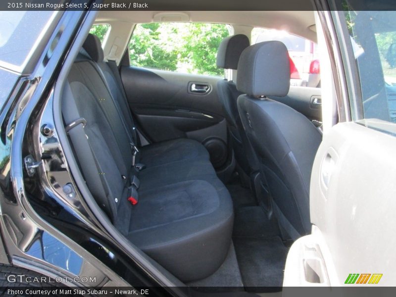 Super Black / Black 2015 Nissan Rogue Select S