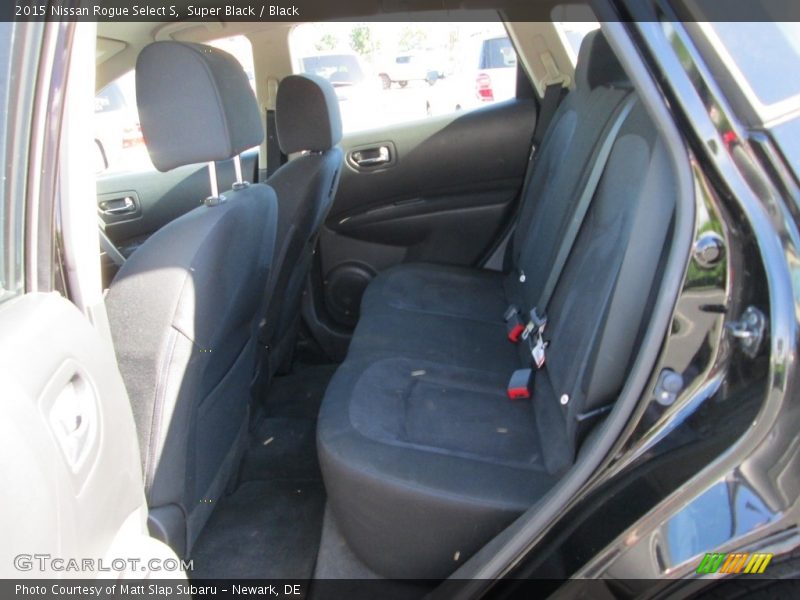 Super Black / Black 2015 Nissan Rogue Select S