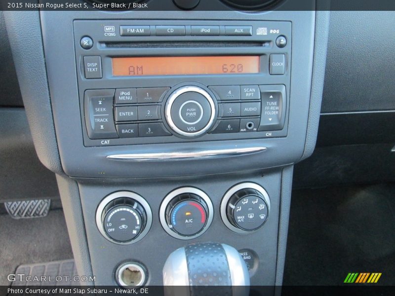 Super Black / Black 2015 Nissan Rogue Select S