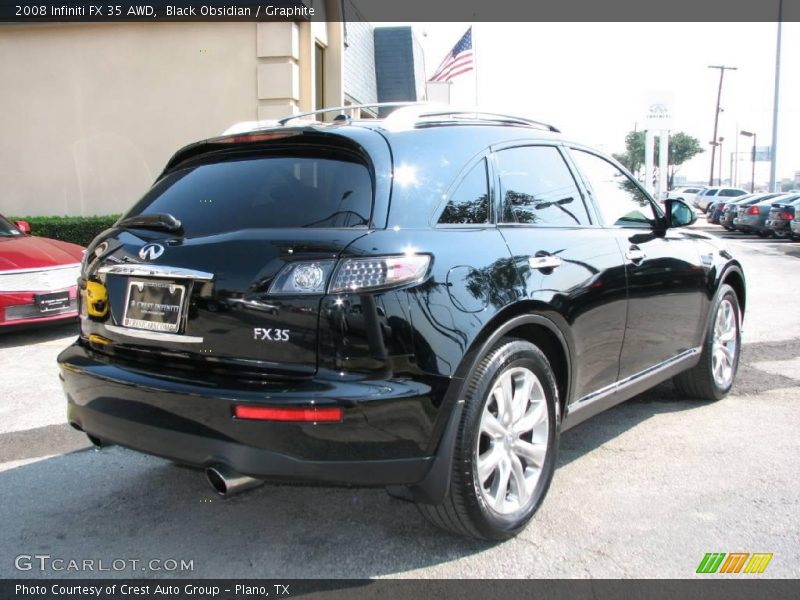 Black Obsidian / Graphite 2008 Infiniti FX 35 AWD