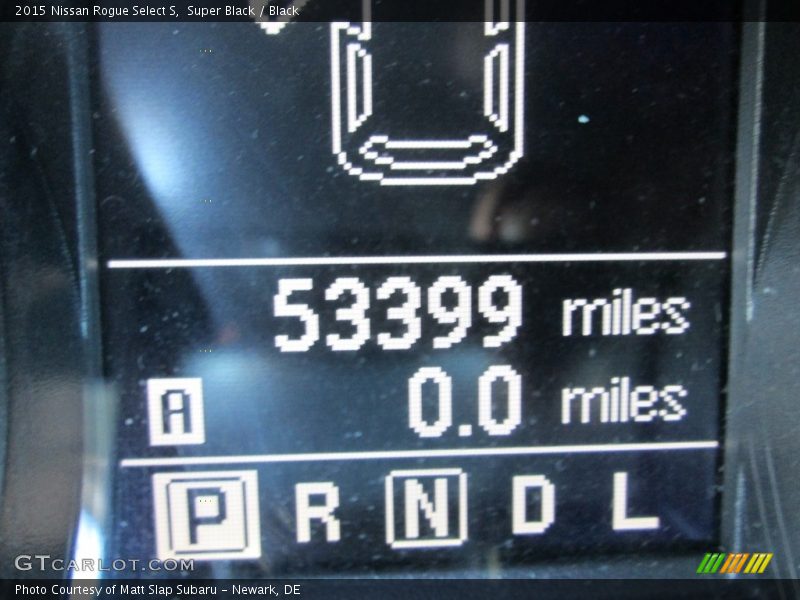 Super Black / Black 2015 Nissan Rogue Select S