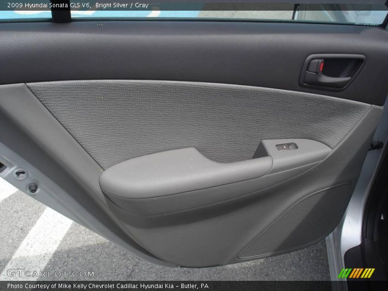 Bright Silver / Gray 2009 Hyundai Sonata GLS V6