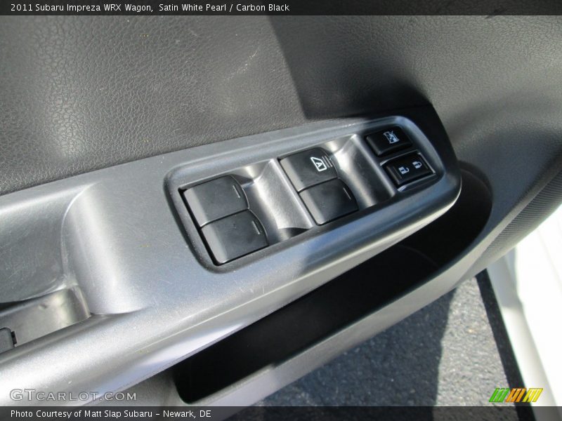 Satin White Pearl / Carbon Black 2011 Subaru Impreza WRX Wagon
