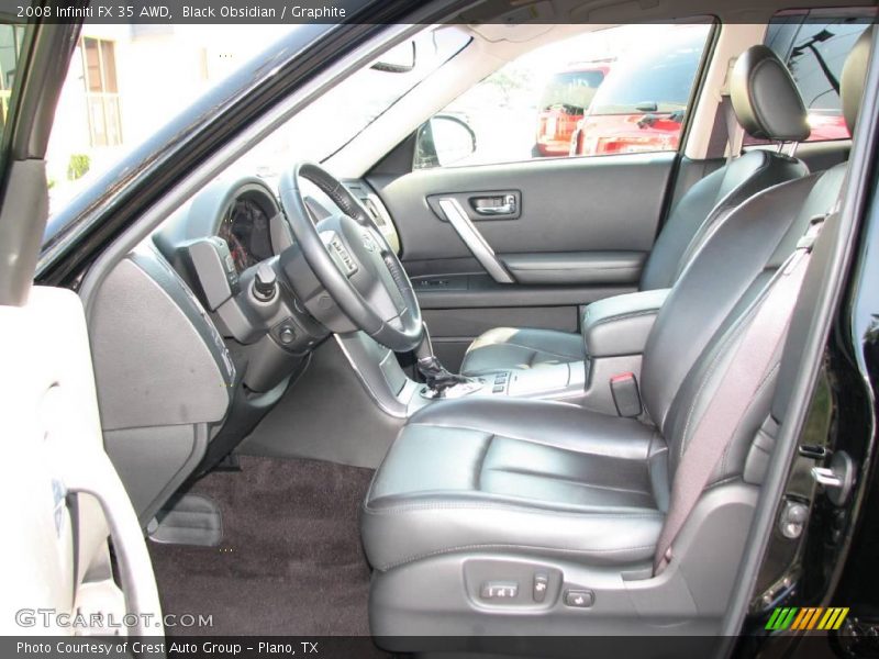 Black Obsidian / Graphite 2008 Infiniti FX 35 AWD