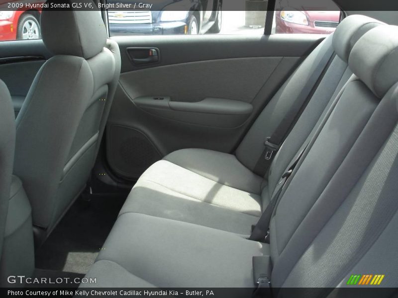 Bright Silver / Gray 2009 Hyundai Sonata GLS V6