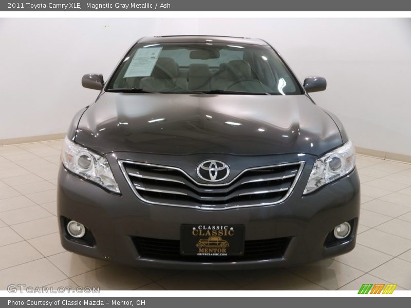 Magnetic Gray Metallic / Ash 2011 Toyota Camry XLE