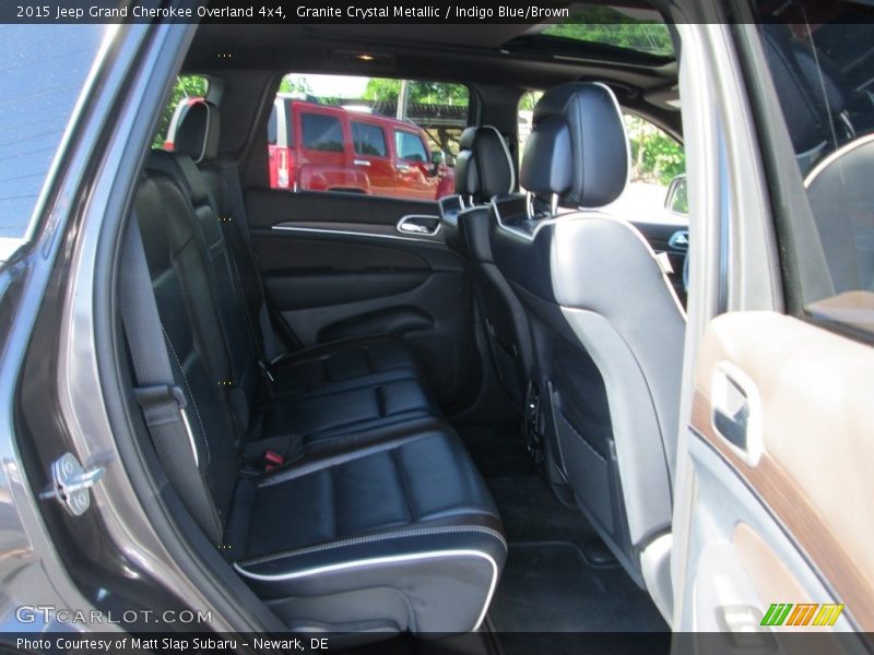Granite Crystal Metallic / Indigo Blue/Brown 2015 Jeep Grand Cherokee Overland 4x4