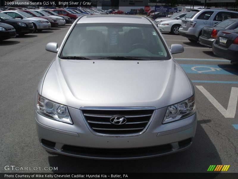 Bright Silver / Gray 2009 Hyundai Sonata GLS V6