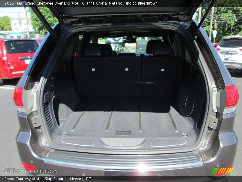 Granite Crystal Metallic / Indigo Blue/Brown 2015 Jeep Grand Cherokee Overland 4x4