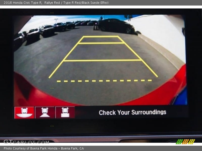 Rallye Red / Type R Red/Black Suede Effect 2018 Honda Civic Type R