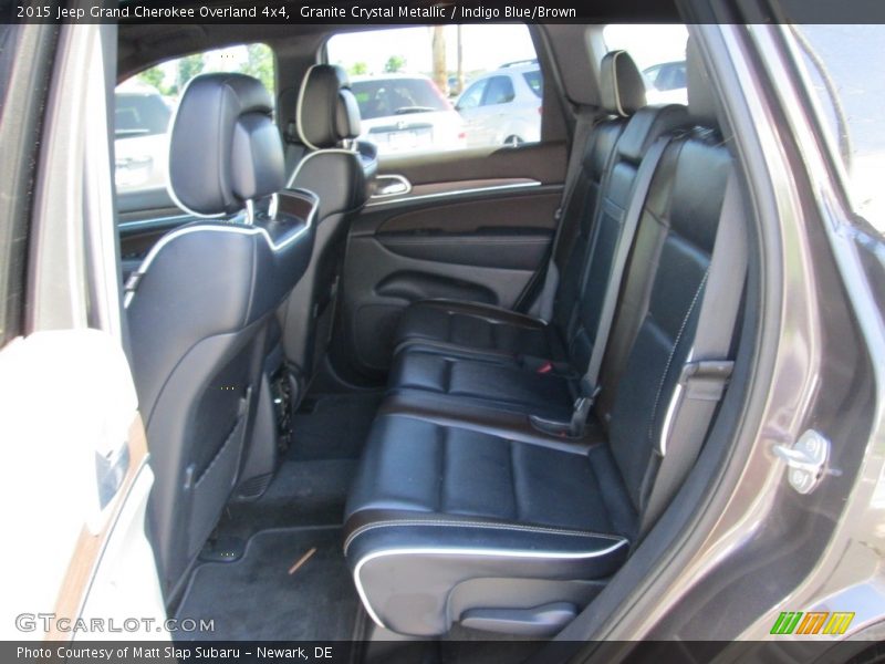 Granite Crystal Metallic / Indigo Blue/Brown 2015 Jeep Grand Cherokee Overland 4x4