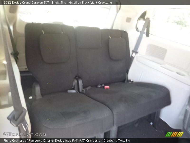 Bright Silver Metallic / Black/Light Graystone 2012 Dodge Grand Caravan SXT