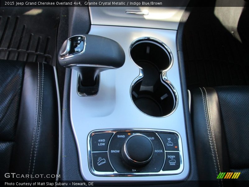 Granite Crystal Metallic / Indigo Blue/Brown 2015 Jeep Grand Cherokee Overland 4x4