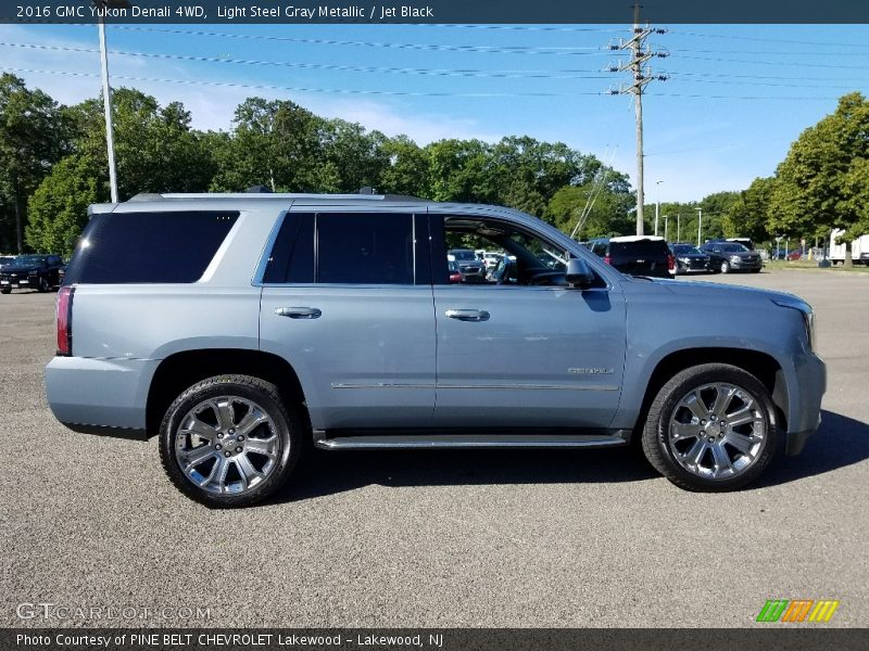 Light Steel Gray Metallic / Jet Black 2016 GMC Yukon Denali 4WD