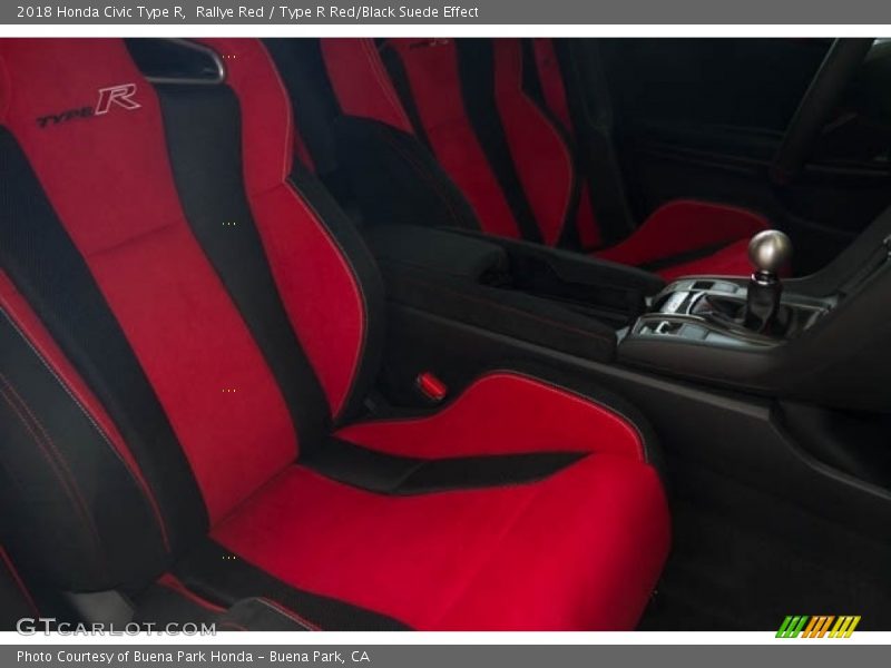 Rallye Red / Type R Red/Black Suede Effect 2018 Honda Civic Type R