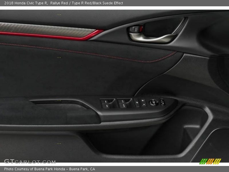 Rallye Red / Type R Red/Black Suede Effect 2018 Honda Civic Type R