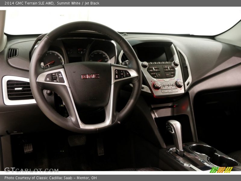 Summit White / Jet Black 2014 GMC Terrain SLE AWD
