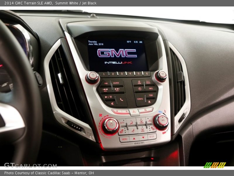 Summit White / Jet Black 2014 GMC Terrain SLE AWD