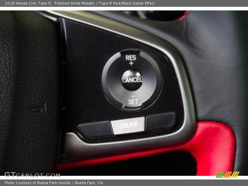 Controls of 2018 Civic Type R